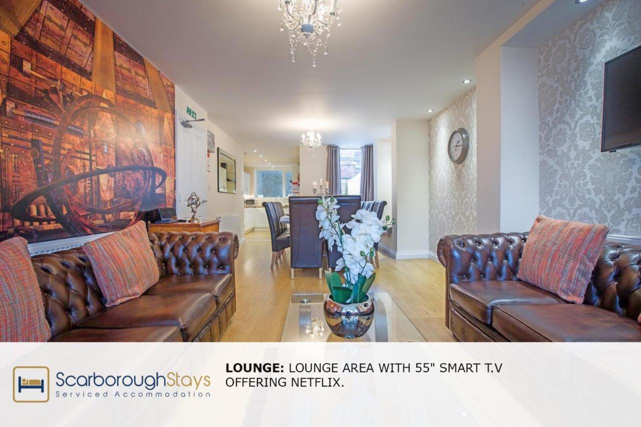 Scarborough Stays - Luxury Townhouse Ideal For Large Groups - Hot Tub 外观 照片
