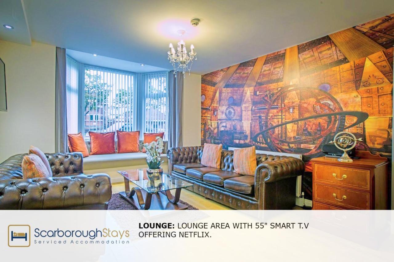 Scarborough Stays - Luxury Townhouse Ideal For Large Groups - Hot Tub 外观 照片