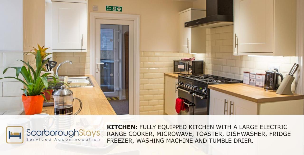 Scarborough Stays - Luxury Townhouse Ideal For Large Groups - Hot Tub 外观 照片