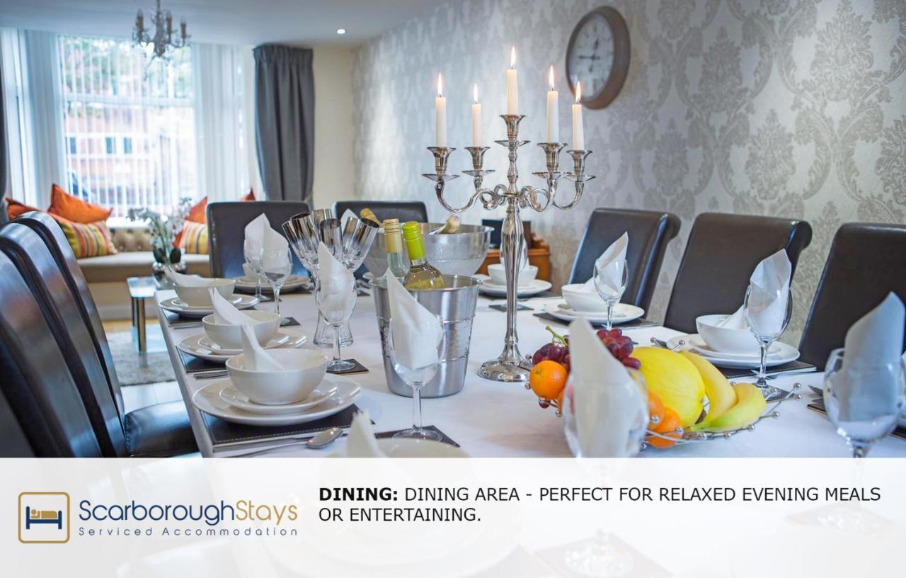 Scarborough Stays - Luxury Townhouse Ideal For Large Groups - Hot Tub 外观 照片